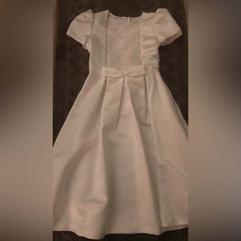 Communion dress with veil